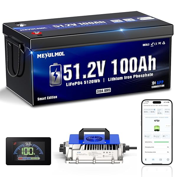 MEYULMOL 48V LiFePO4 energy system